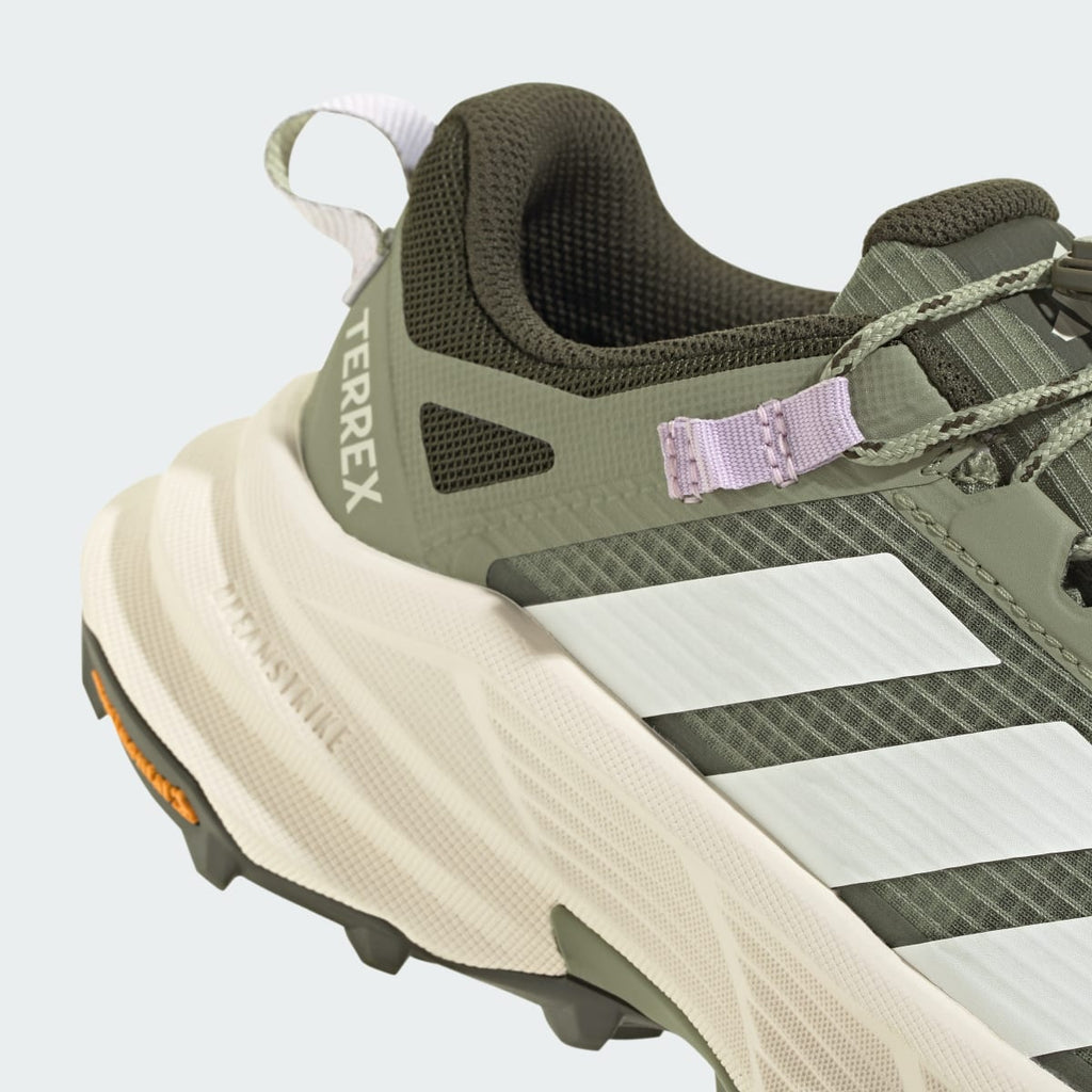 Adidas Women's TERREX Freehiker SL GORE-TEX Hiking Shoes - Tent Green / Off White / Ice Lavender - Image 10