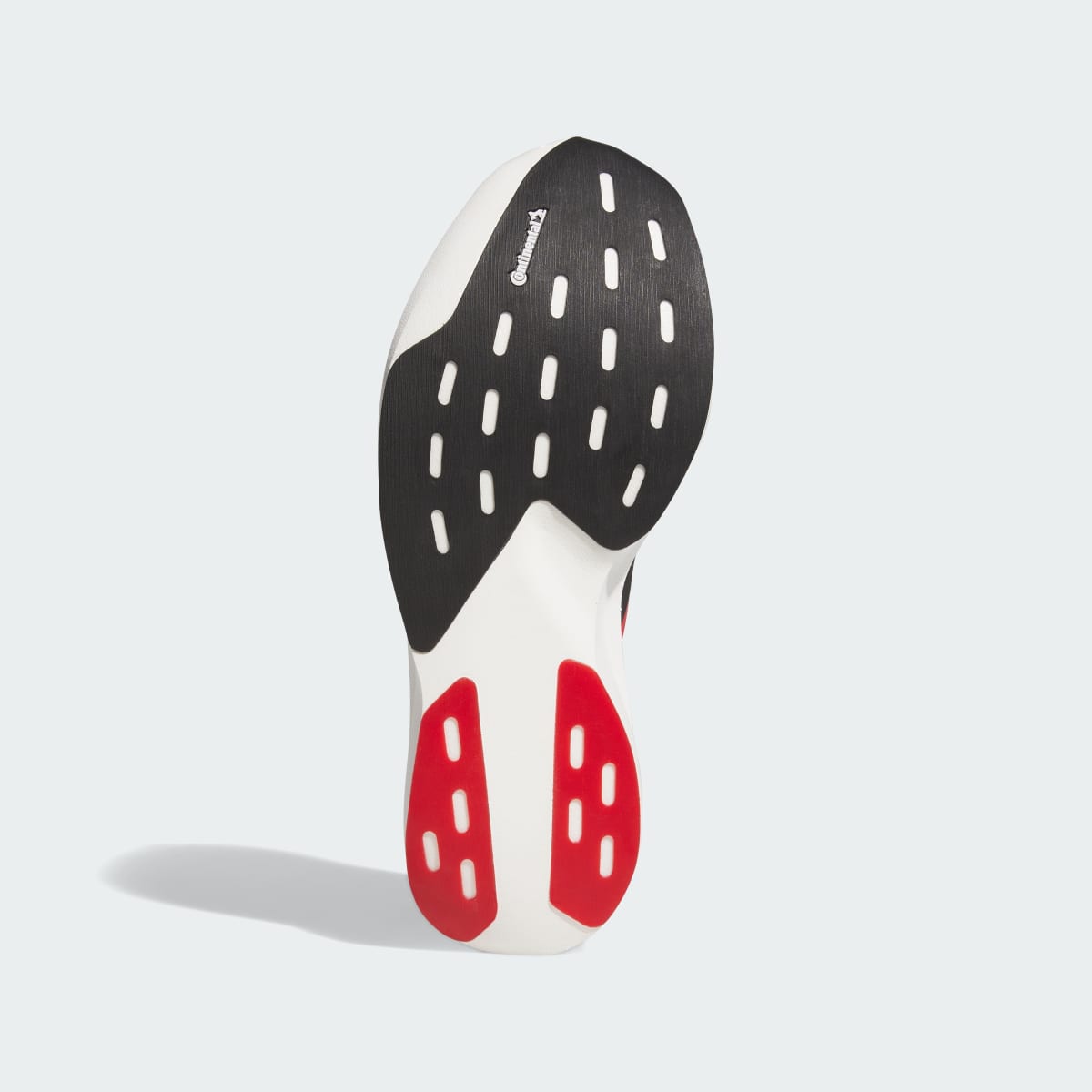 Adidas Women's TEXAS TECH RED RAIDERS ADIZERO EVO SL EXO Shoes - Cloud White / Core Black / Team Power Red - Image 3