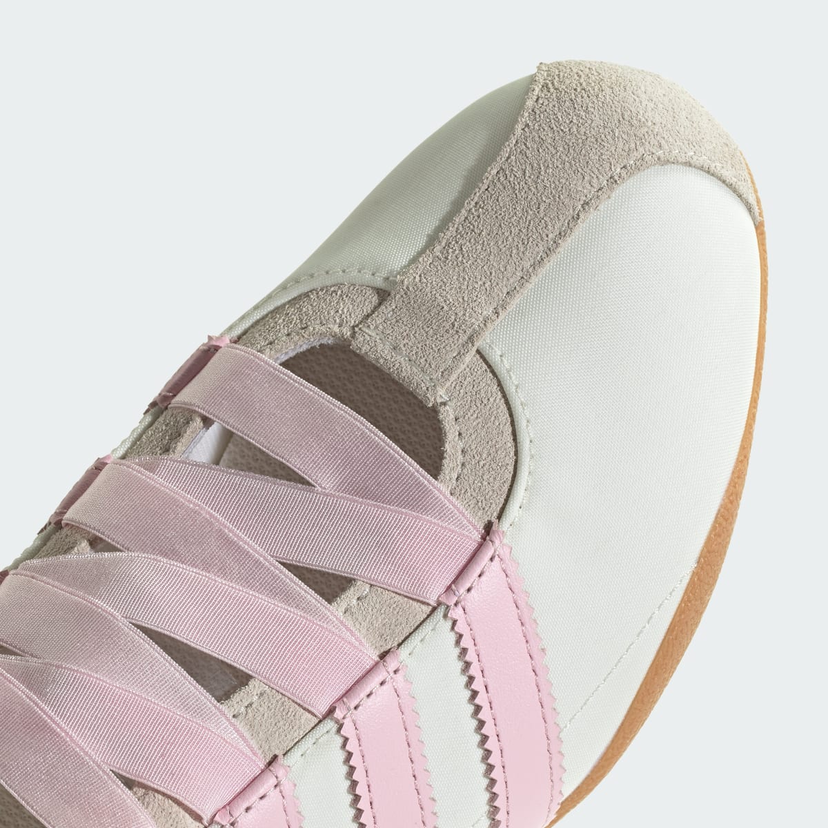 Adidas Women's TOKYO MARY JANE SHOES - Off White / Clear Pink / Gum - Image 8