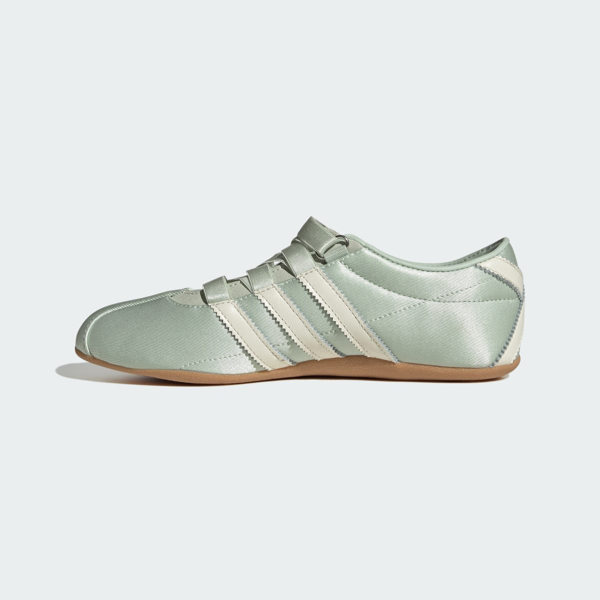 Adidas Women's TOKYO MJ SHOES - Linen Green / Off White / Silver Metallic - Image 6