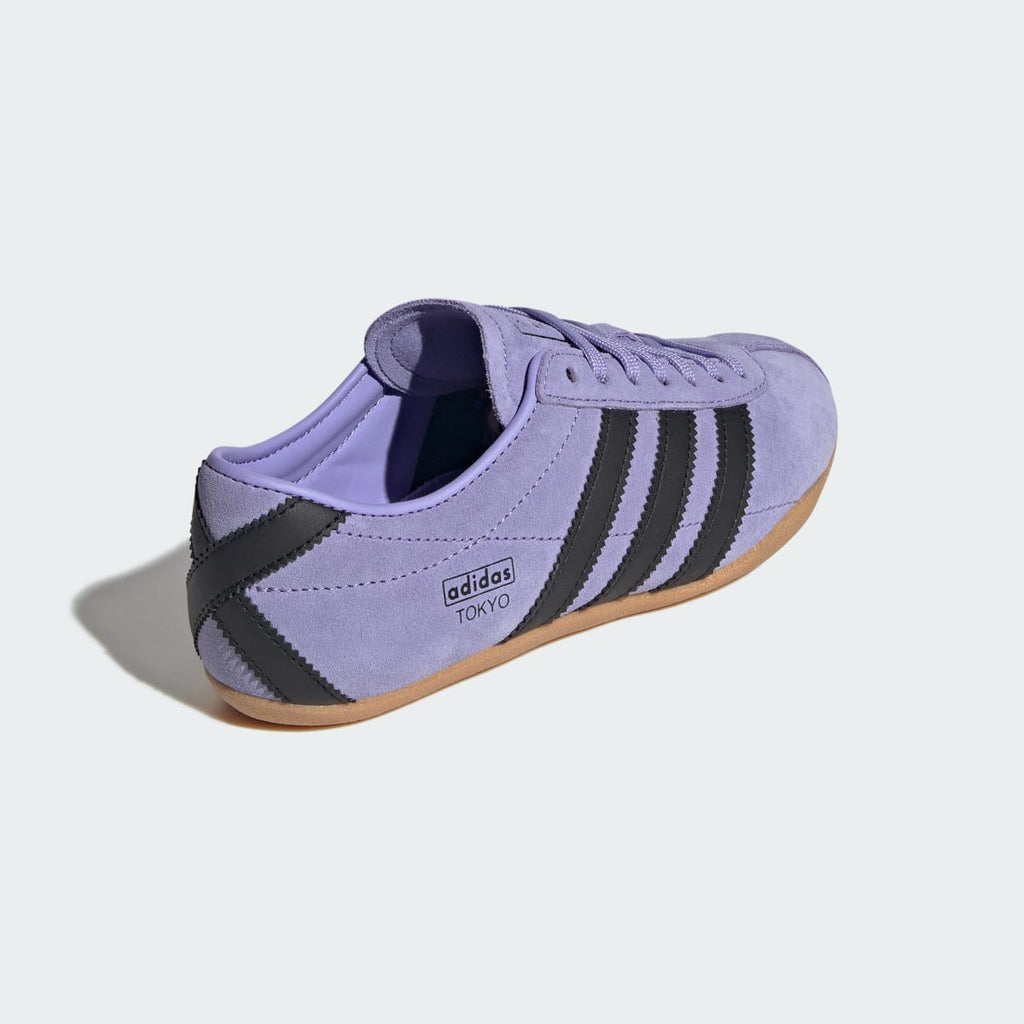 Adidas Kids' TOKYO SHOES - Light Purple / Core Black / Gum - Image 5