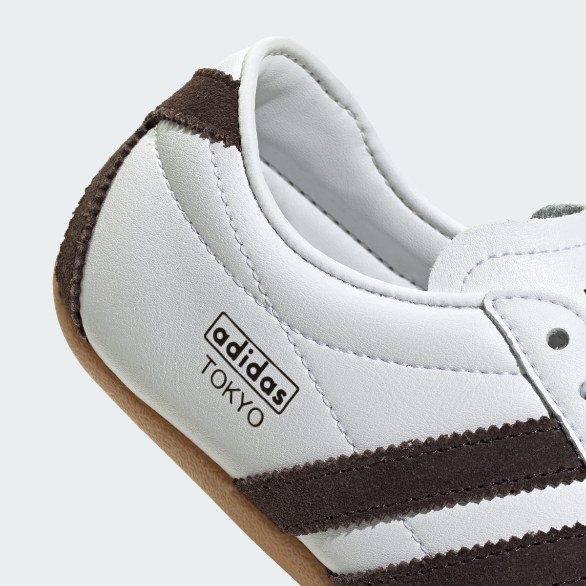 Adidas Kids' TOKYO SHOES - Cloud White / Aurora Coffee / Gum - Image 8