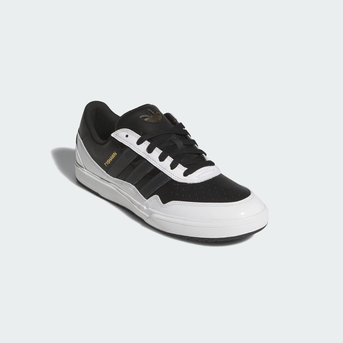 Adidas Men's TYSHAWN II Shoes - Core Black / Carbon / Cloud White - Image 5
