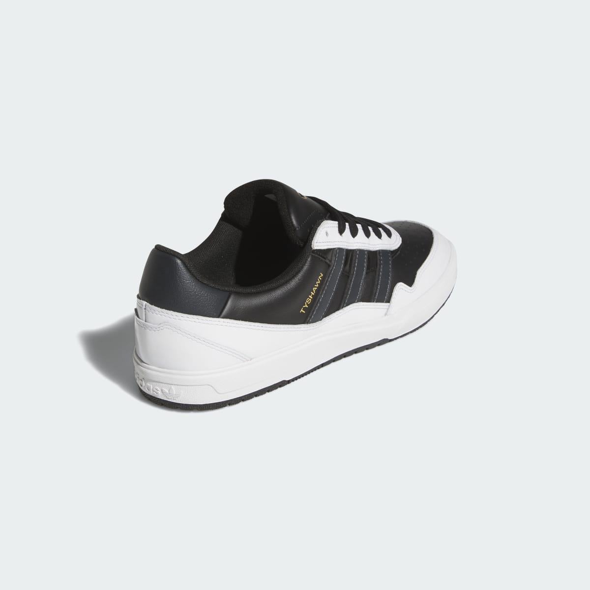 Adidas Men's TYSHAWN II Shoes - Core Black / Carbon / Cloud White - Image 6