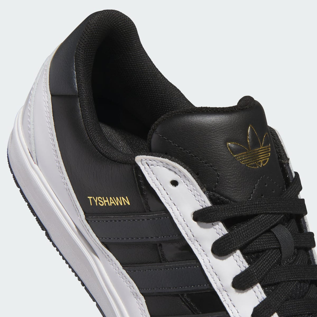 Adidas Men's TYSHAWN II Shoes - Core Black / Carbon / Cloud White - Image 10