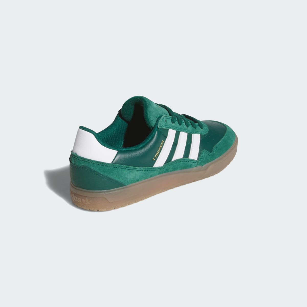 Adidas Men's TYSHAWN II Shoes - Collegiate Green / Cloud White / Gum - Image 5
