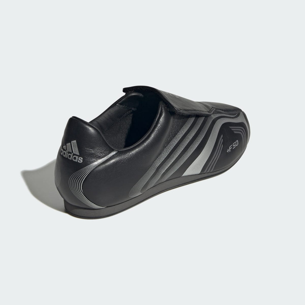 Adidas Women's Taekwondo F50 Shoes - Core Black / Silver Metallic / Grey Six - Image 6
