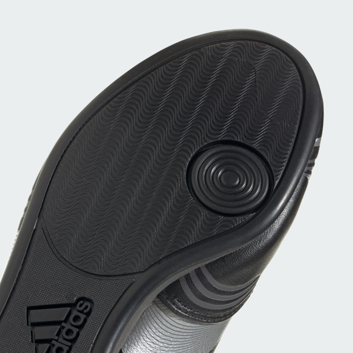 Adidas Women's Taekwondo F50 Shoes - Core Black / Silver Metallic / Grey Six - Image 9