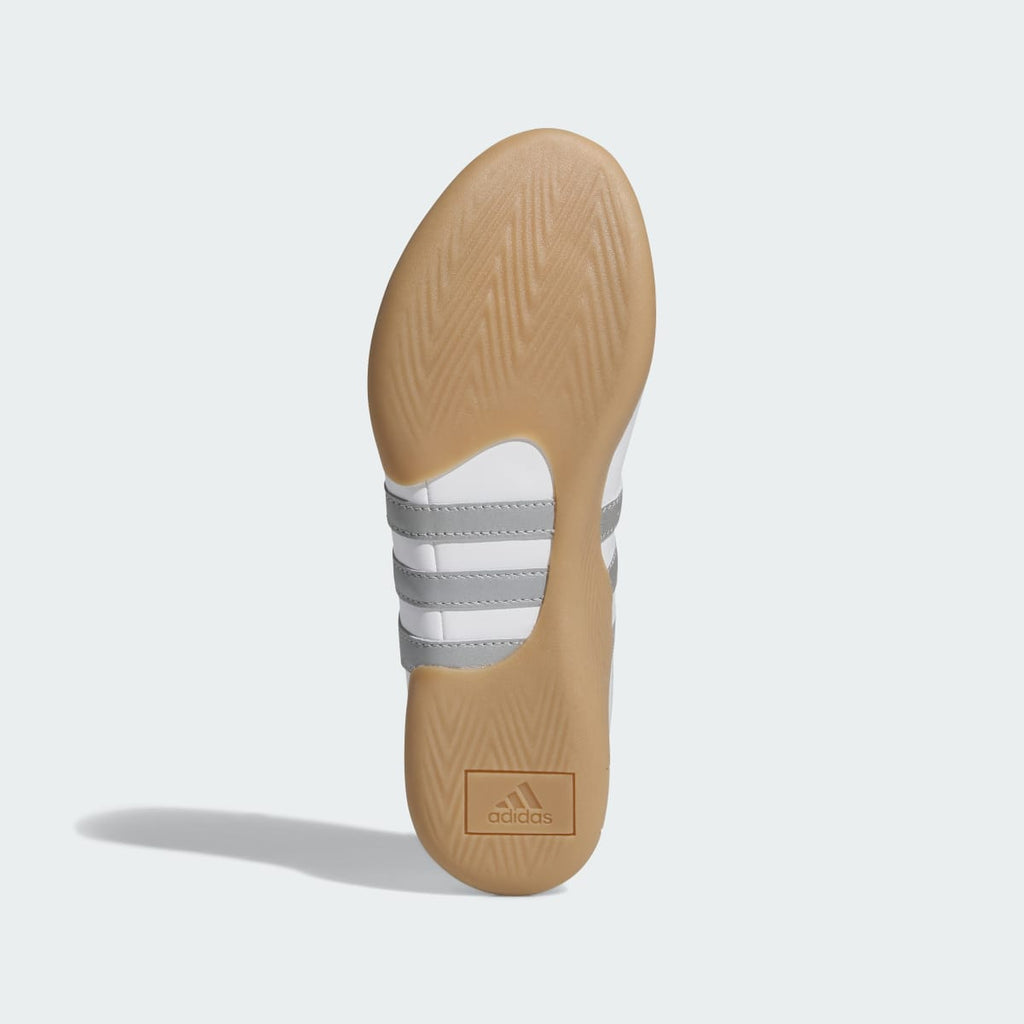 Adidas Women's Taekwondo Mei Shoes - Cloud White / Silver Metallic / Gum - Image 3
