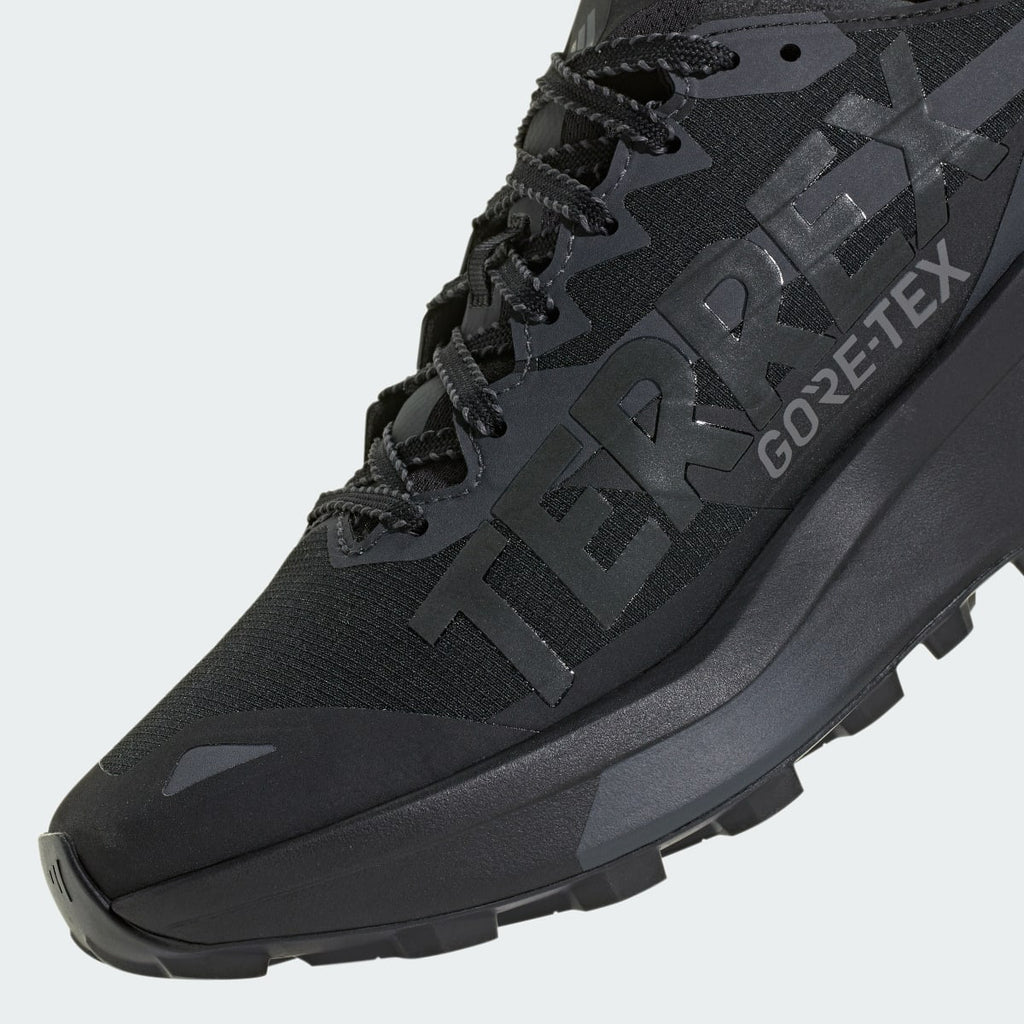Adidas Men's Terrex Agravic GTX 2 Trail Running Shoes - Core Black / Grey Six / Carbon - Image 14