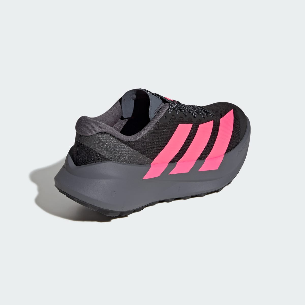 Adidas Women's Terrex Agravic SL Trail Running Shoes - Core Black / Solar Turbo / Aurora Onix - Image 8