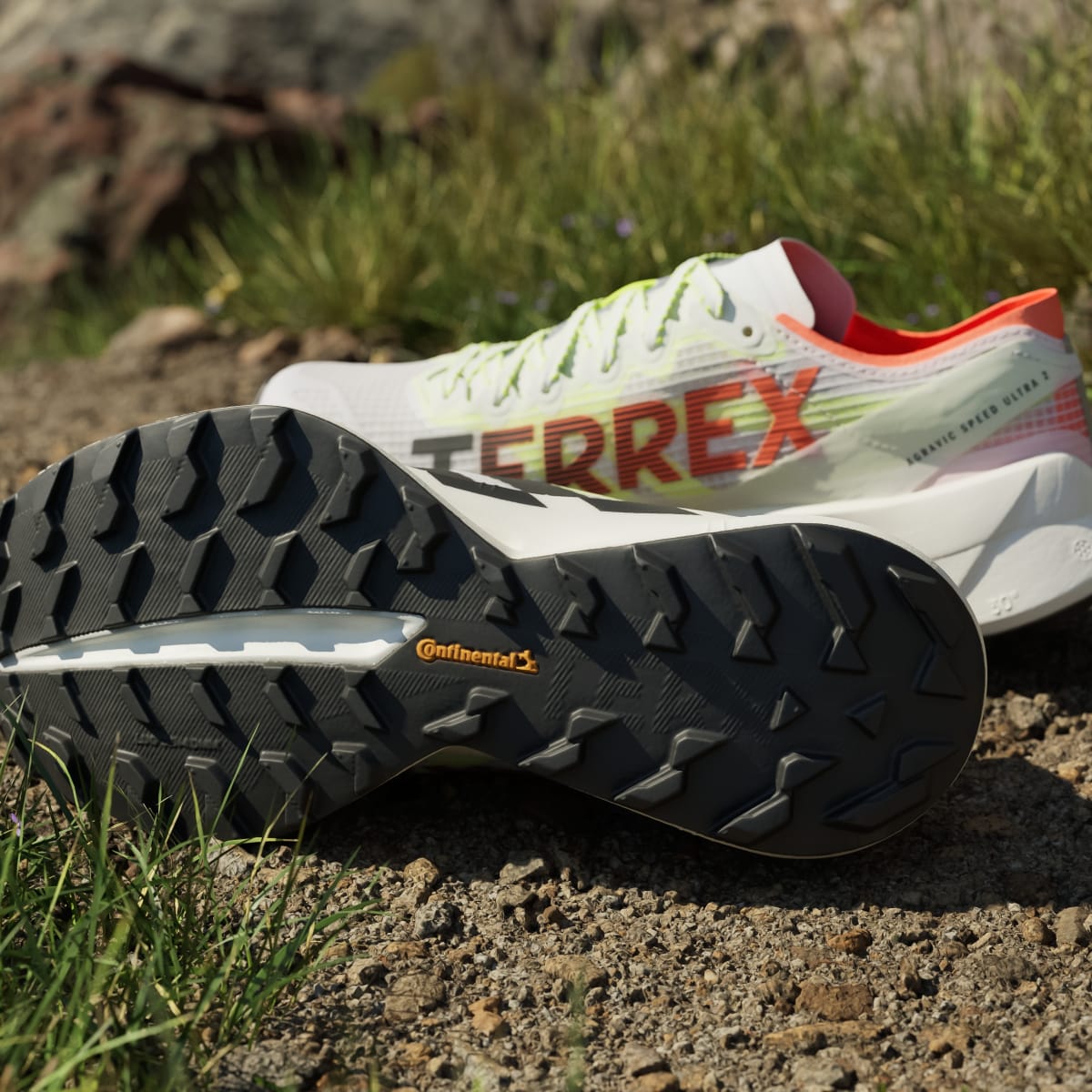 Adidas Women's Terrex Agravic Speed Ultra 2 Trail Running Shoes - Cloud White / Core Black / Reflective Silver - Image 12