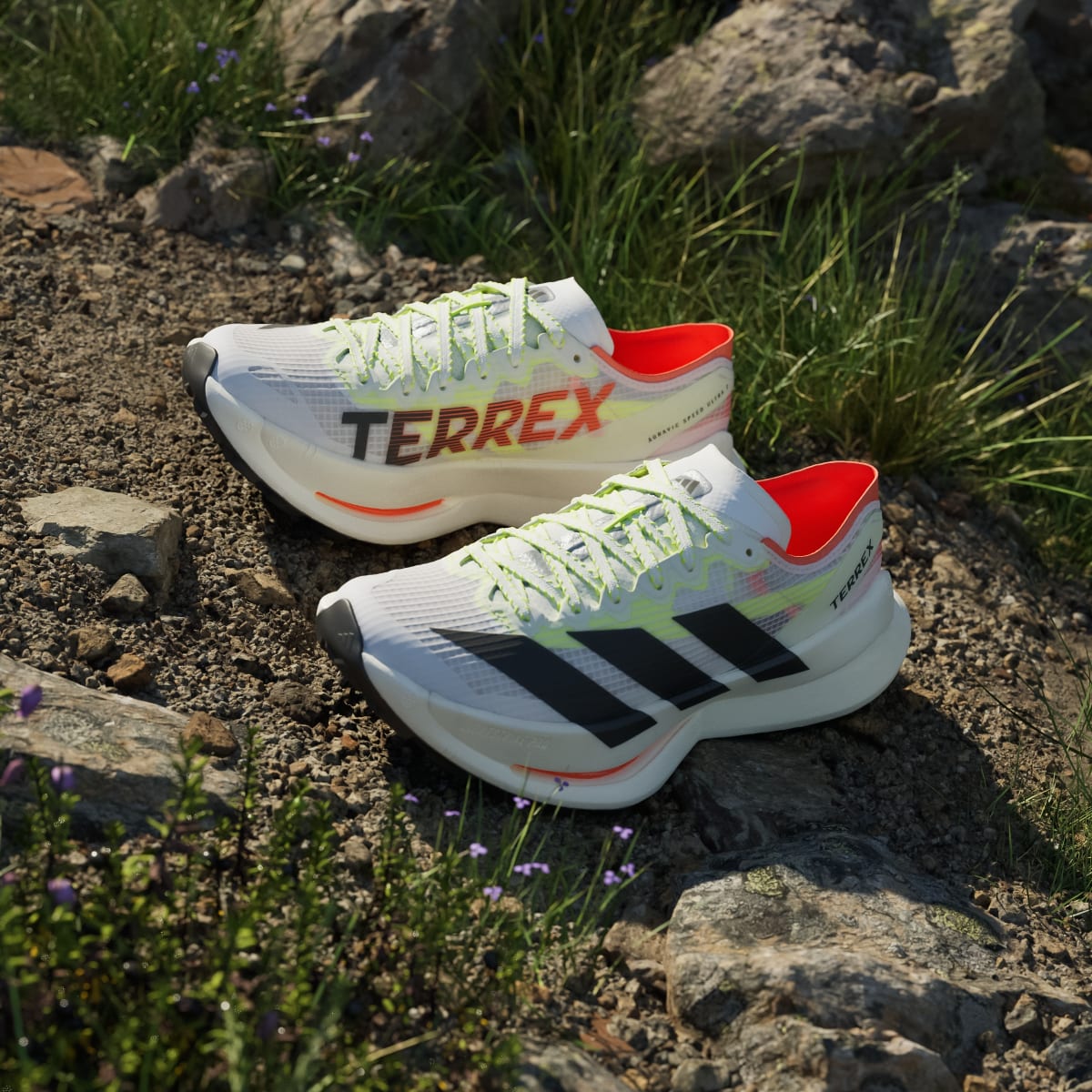 Adidas Women's Terrex Agravic Speed Ultra 2 Trail Running Shoes - Cloud White / Core Black / Reflective Silver - Image 6
