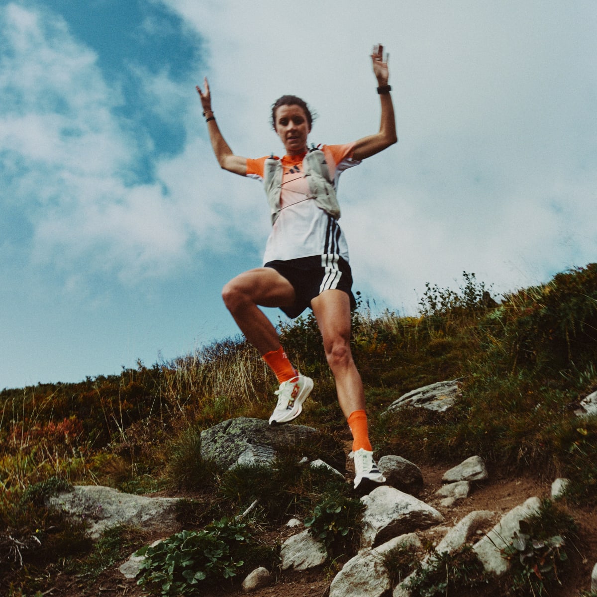 Adidas Women's Terrex Agravic Speed Ultra 2 Trail Running Shoes - Cloud White / Core Black / Reflective Silver - Image 15