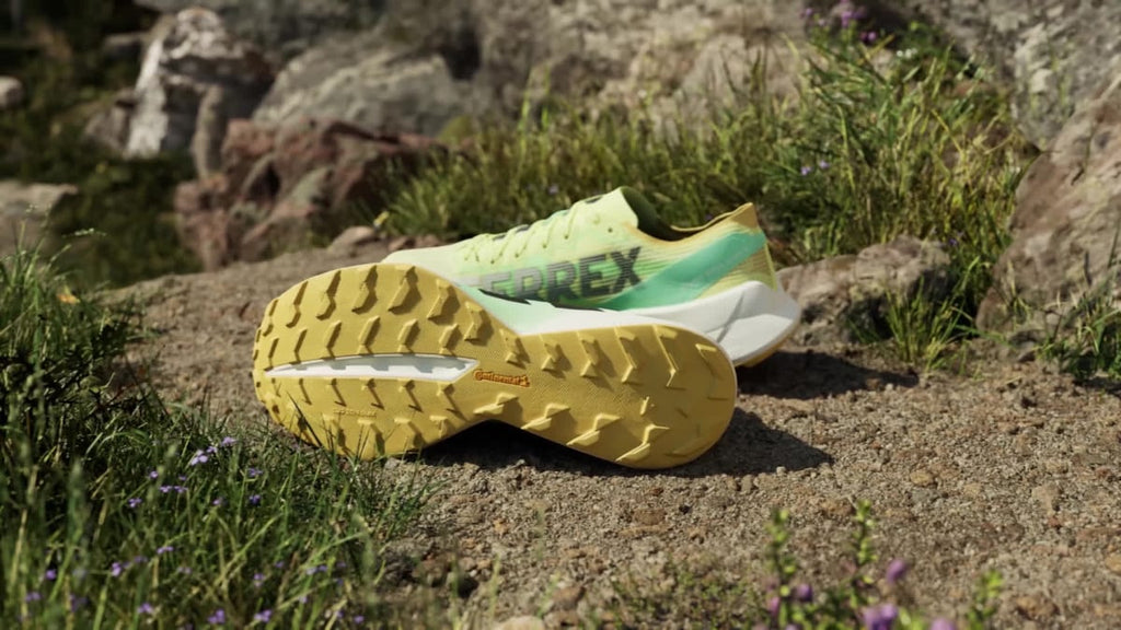Adidas Men's Terrex Agravic Speed Ultra 2 Trail Running Shoes - Frozen Lemon / Core Black / Pulse Mint - Image 2