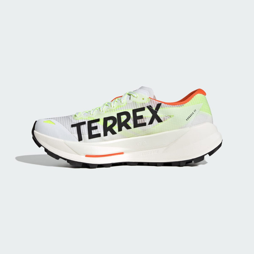 Adidas Men's Terrex Agravic TT Trail Running Shoes - Cloud White / Core Black / Impact Orange - Image 8