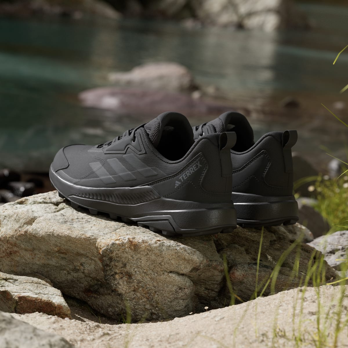 Adidas Men's Terrex Anylander Hiking Shoes - Core Black / Core Black / Grey Four - Image 6
