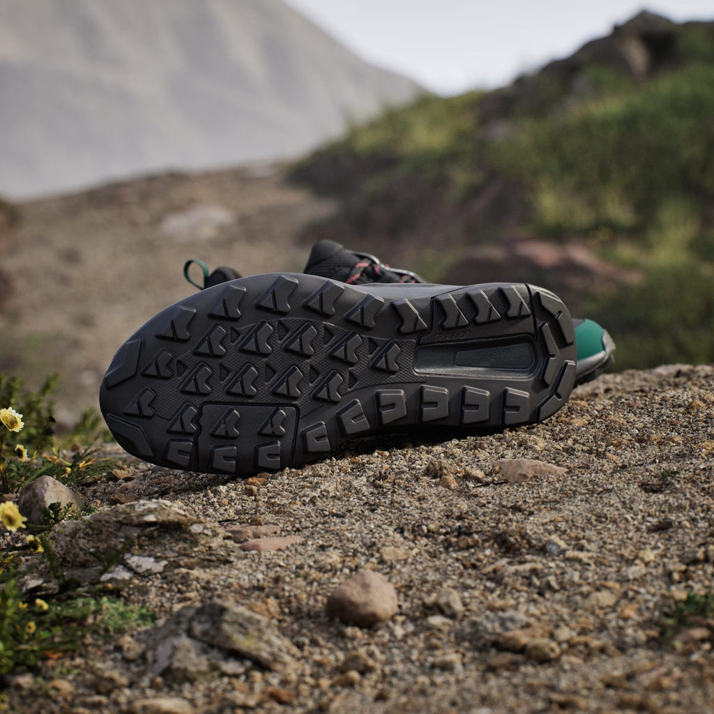 Adidas Men's Terrex Anylander Hiking Shoes - Core Black / Carbon / Collegiate Green - Image 4