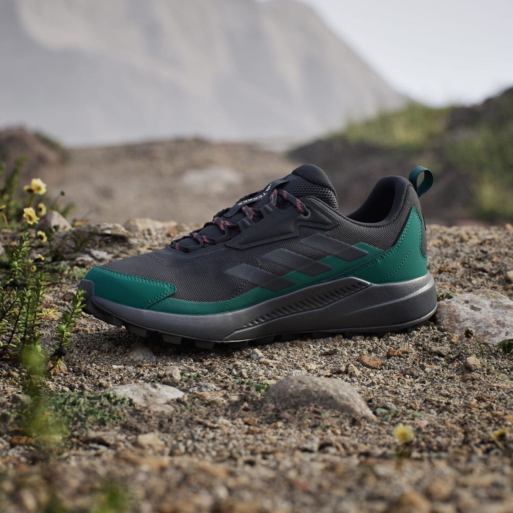 Adidas Men's Terrex Anylander Hiking Shoes - Core Black / Carbon / Collegiate Green - Image 7