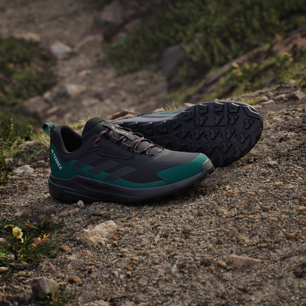 Adidas Men's Terrex Anylander Hiking Shoes - Core Black / Carbon / Collegiate Green - Image 8