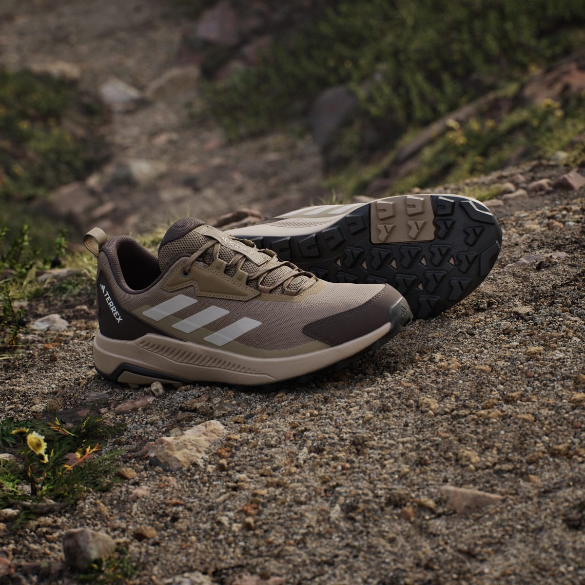 Adidas Men's Terrex Anylander Hiking Shoes - Brown Oxide / Light Brown / Dark Brown - Image 8