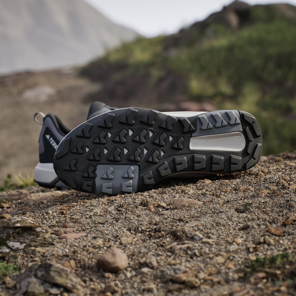 Adidas Men's Terrex Anylander Hiking Shoes - Grey Three / Legend Ink / Carbon - Image 4