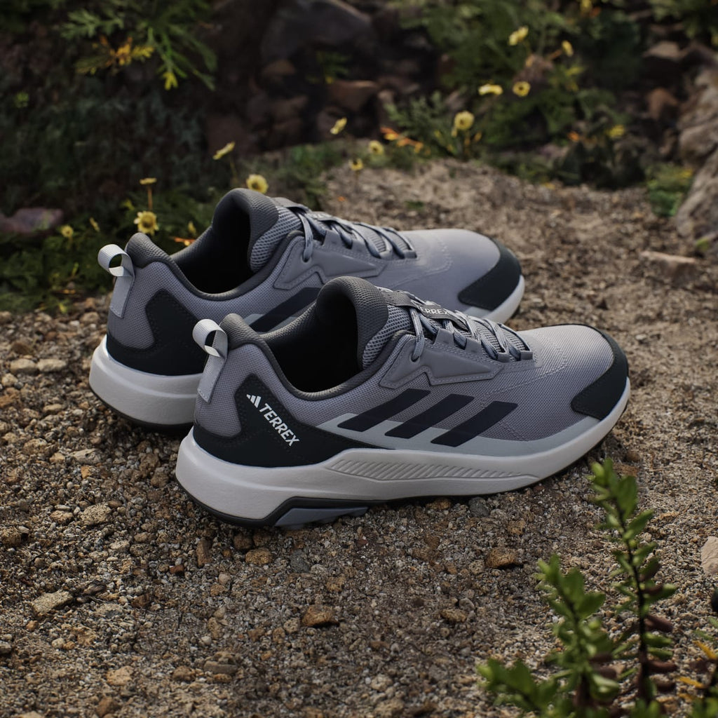 Adidas Men's Terrex Anylander Hiking Shoes - Grey Three / Legend Ink / Carbon - Image 6