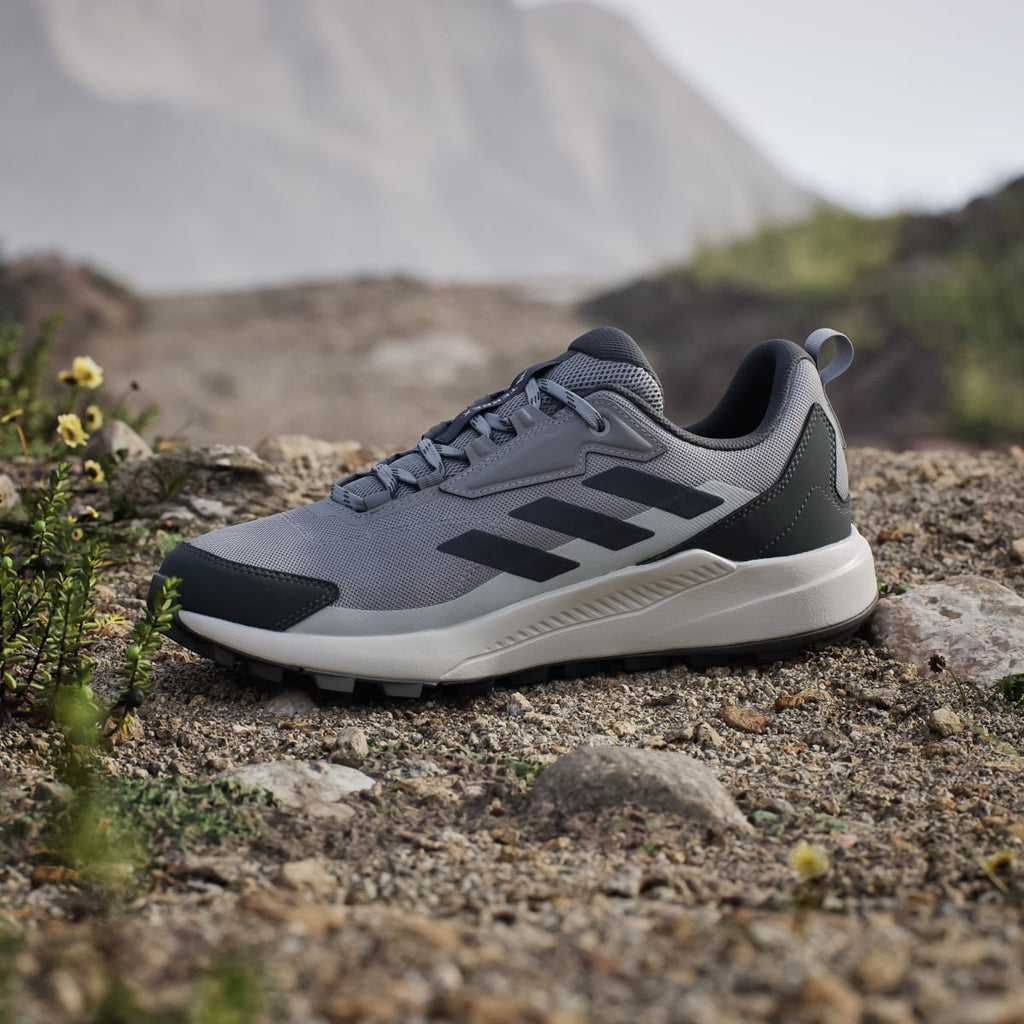 Adidas Men's Terrex Anylander Hiking Shoes - Grey Three / Legend Ink / Carbon - Image 7