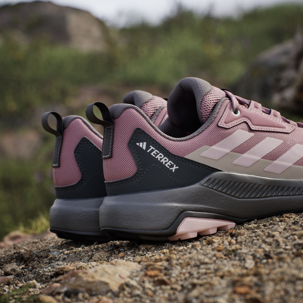 Adidas Women's Terrex Anylander Hiking Shoes - Magic Mauve / Distilled Pink / Grey Six - Image 10