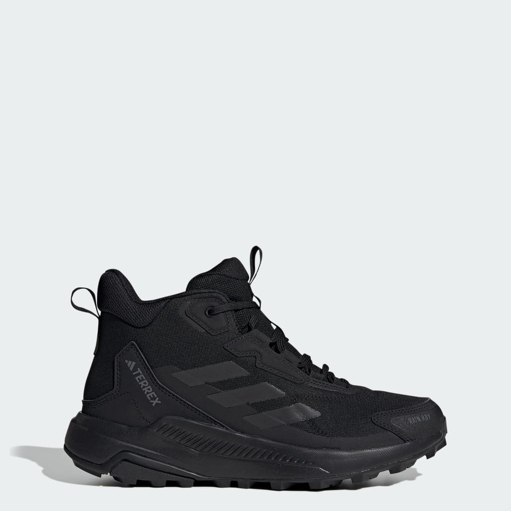 Adidas Women's Terrex Anylander Mid Rain.Rdy Hiking Shoes - Core Black / Core Black / Grey Four - Image 1