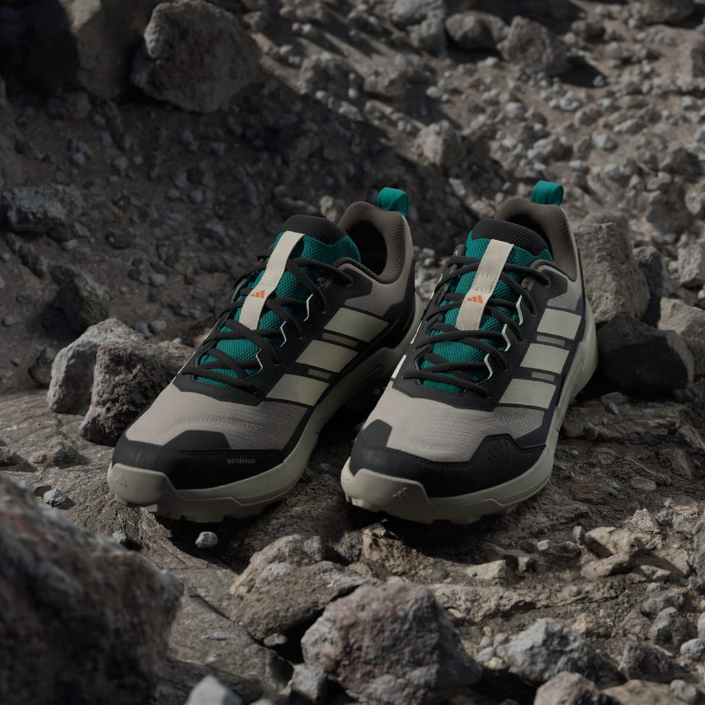 Adidas Men's Terrex Eastrail 3 Climaproof Hiking Shoes - Light Brown / Wonder White / Core Black - Image 5