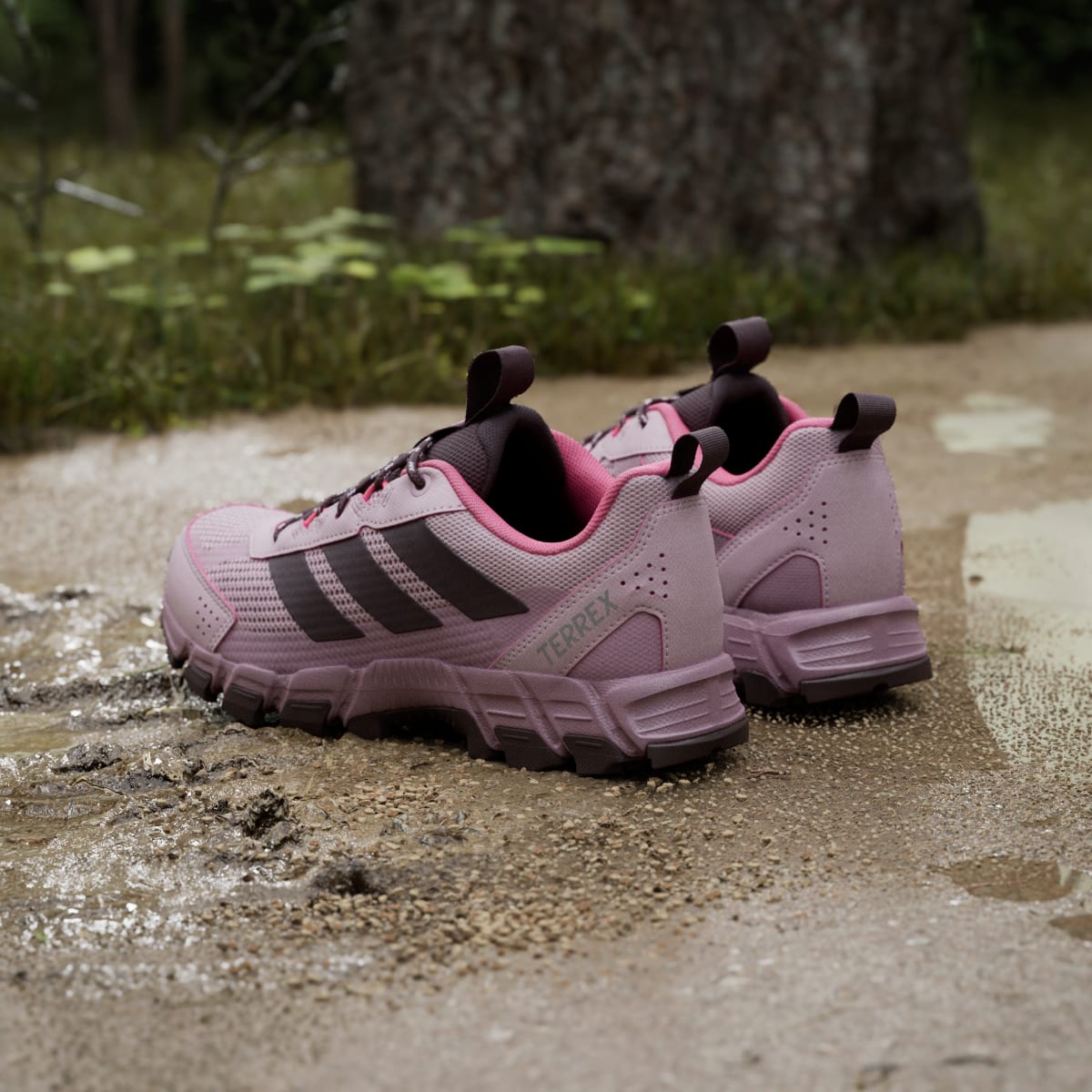 Adidas Women's Terrex Rockadia Hiking Shoe - Dual Lilac / Magic Mauve / Pure Turbo - Image 6