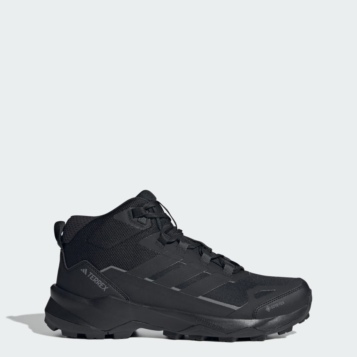 Adidas Men's Terrex Skychaser AX5 Mid GORE-TEX Hiking Shoes - Core Black / Core Black / Carbon - Image 1