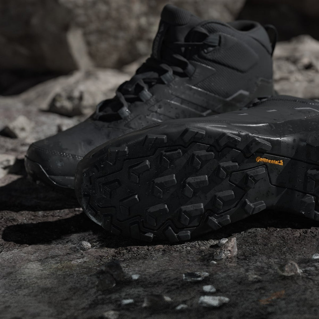 Adidas Men's Terrex Skychaser AX5 Mid GORE-TEX Hiking Shoes - Core Black / Core Black / Carbon - Image 11
