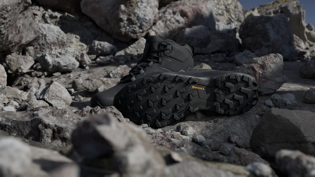 Adidas Men's Terrex Skychaser AX5 Mid GORE-TEX Hiking Shoes - Core Black / Core Black / Carbon - Image 2