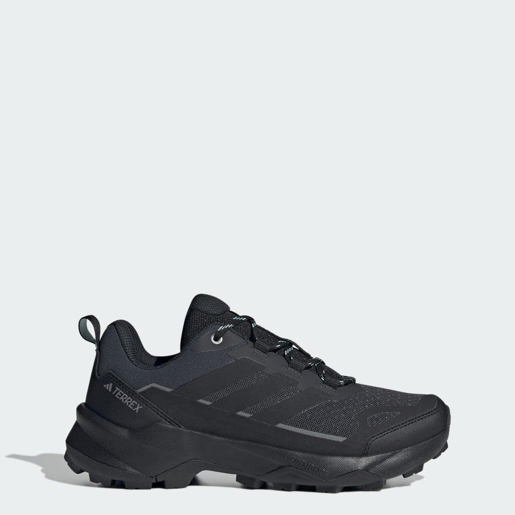 Adidas Women's Terrex Skychaser Ax5 Hiking Shoes - Core Black / Core Black / Semi Flash Aqua - Image 1