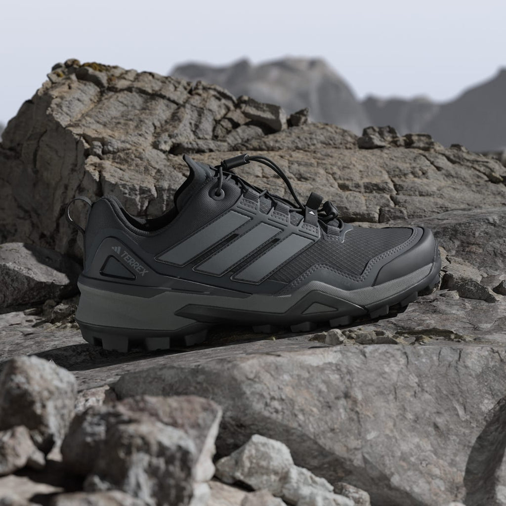 Adidas Women's Terrex Skychaser GORE-TEX Hiking Shoes - Core Black / Grey Three / Grey Six - Image 3
