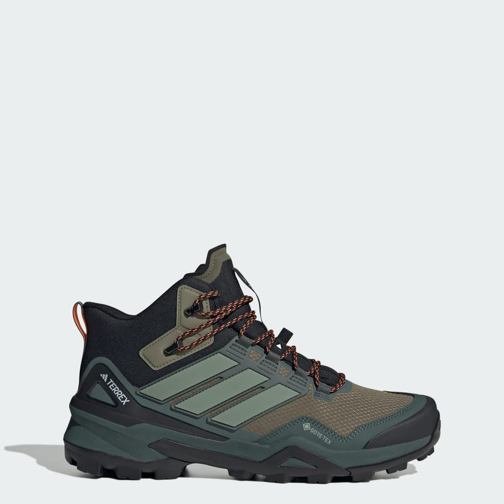 Adidas Men's Terrex Skychaser Mid GORE-TEX Hiking Shoes - Olive Strata / Silver Green / Core Black - Image 1