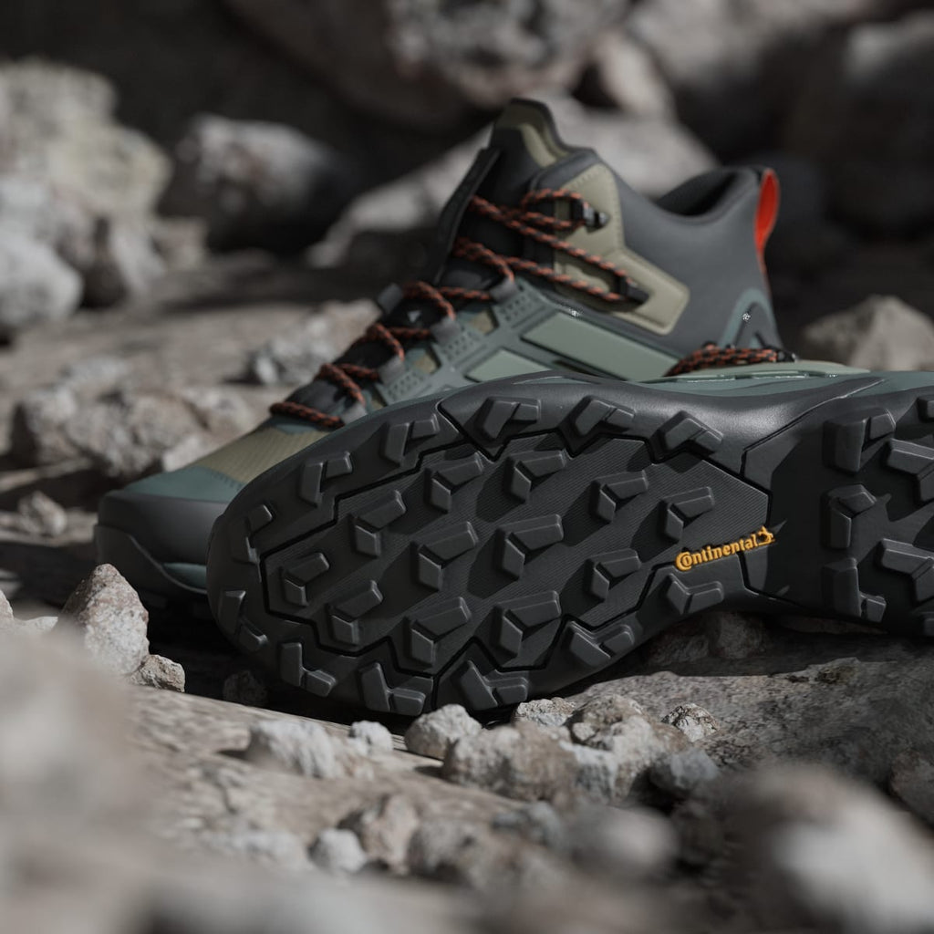 Adidas Men's Terrex Skychaser Mid GORE-TEX Hiking Shoes - Olive Strata / Silver Green / Core Black - Image 11