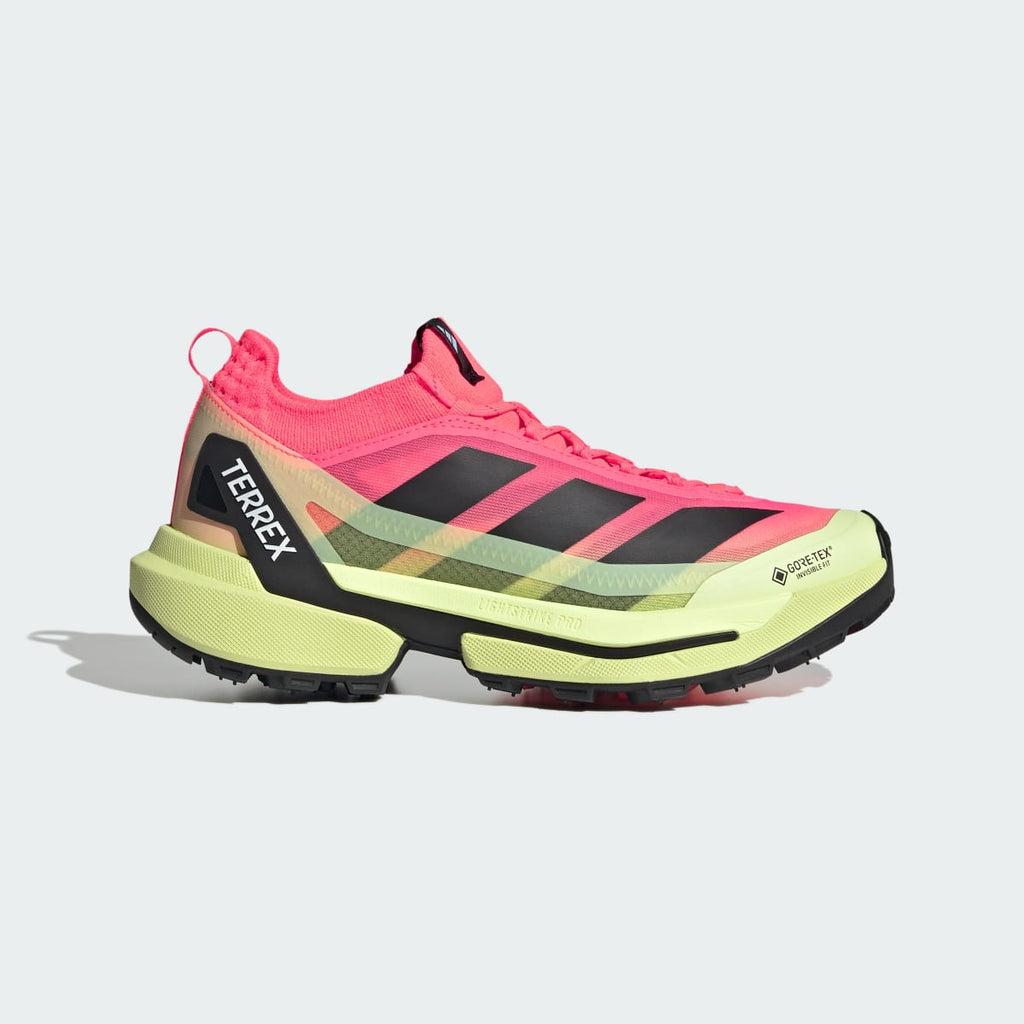 Adidas Women's Terrex Skychaser Ultra GORE-TEX Hiking Shoes - Solar Turbo / Core Black / Frozen Lemon - Image 1