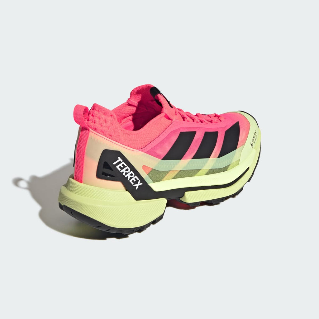 Adidas Women's Terrex Skychaser Ultra GORE-TEX Hiking Shoes - Solar Turbo / Core Black / Frozen Lemon - Image 5