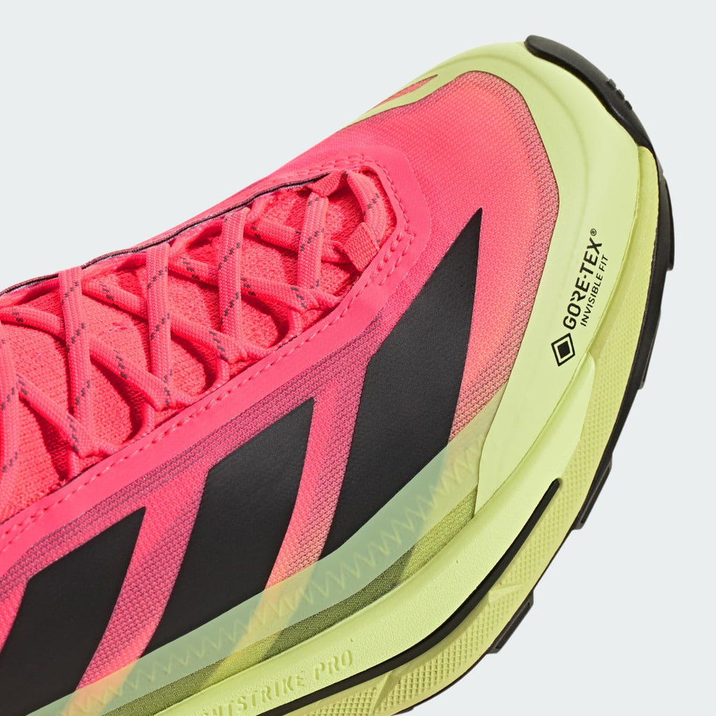 Adidas Women's Terrex Skychaser Ultra GORE-TEX Hiking Shoes - Solar Turbo / Core Black / Frozen Lemon - Image 8