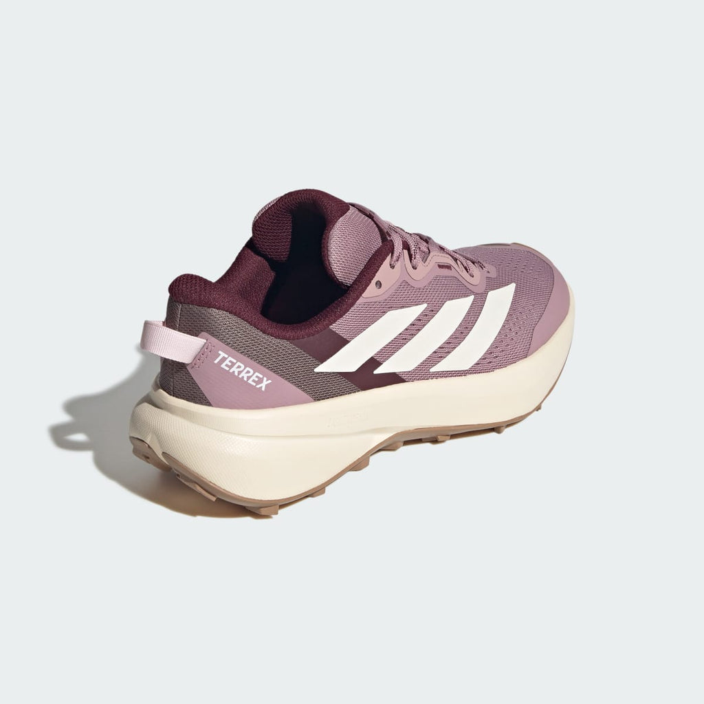 Adidas Women's Terrex Tracefinder Plus Trail Running Shoes - Magic Mauve / Wonder White / Maroon - Image 8