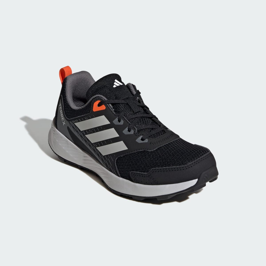Adidas Kids' Terrex Tracefinder Trail Running Shoes Junior - Core Black / Grey One / Semi Impact Orange - Image 4