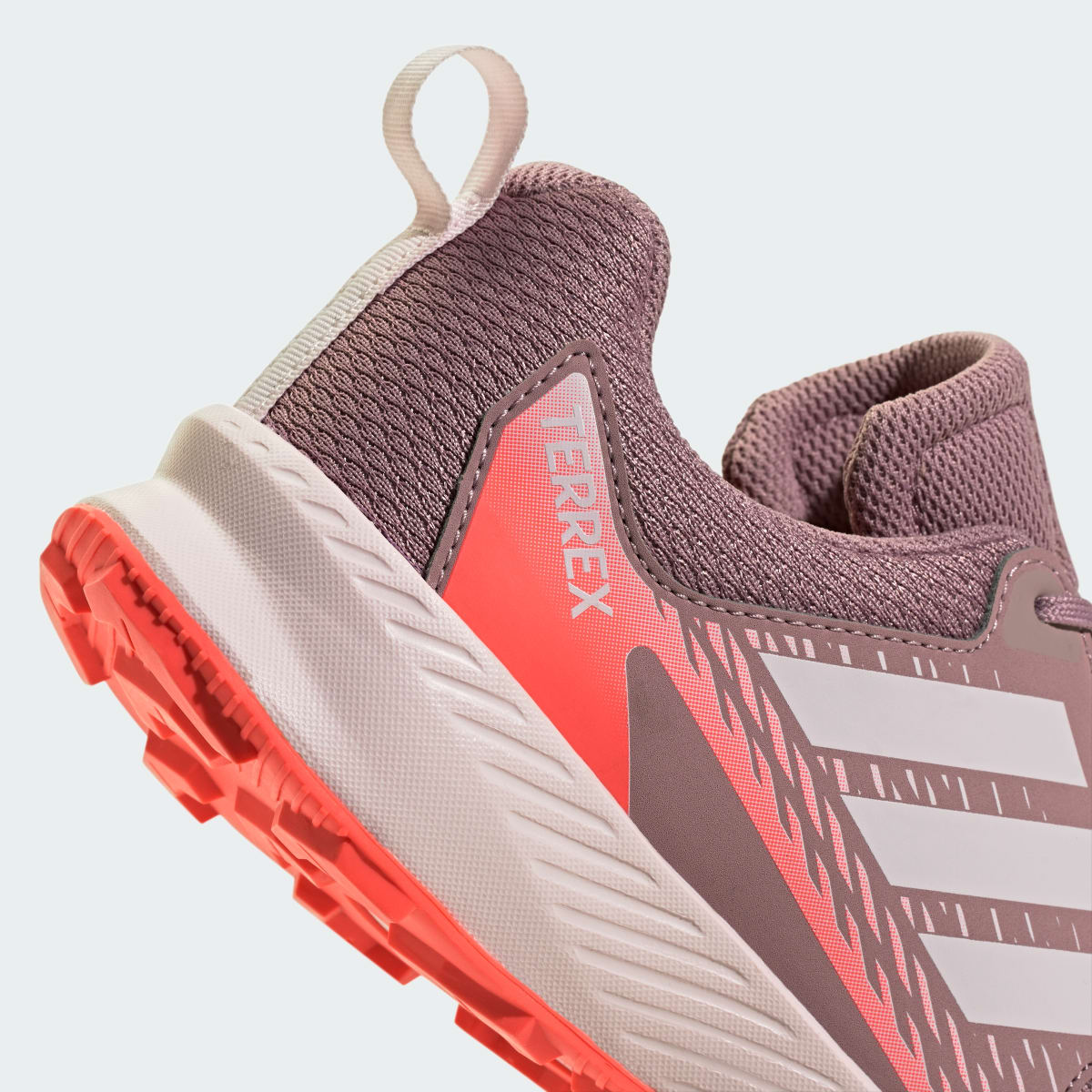 Adidas Kids' Terrex Tracefinder Trail Running Shoes Junior - Magic Mauve / Distilled Pink / Solar Turbo - Image 8