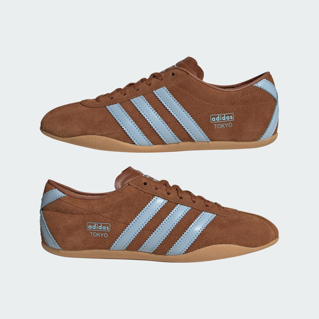 Adidas Women's Tokyo Shoes - Dusky Bronze / Clear Sky / Gum - Image 8