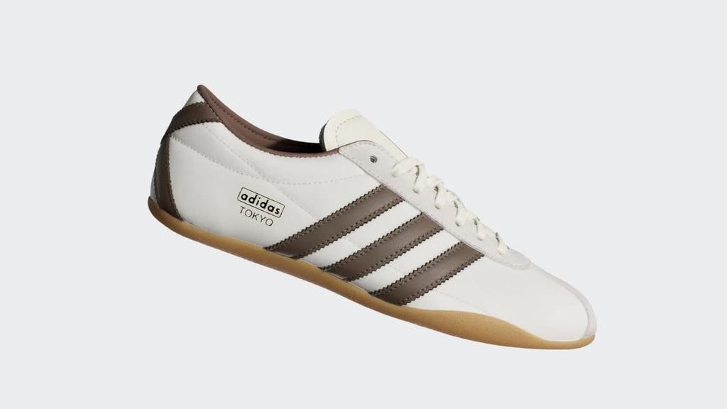 Adidas Women's Tokyo Shoes - Off White / Earth Strata / Gold Metallic - Image 2