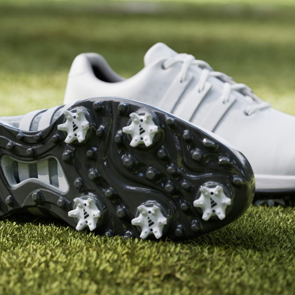 Adidas Men's Tour360 24 Golf Shoes - Cloud White / Cloud White / Silver Metallic - Image 9