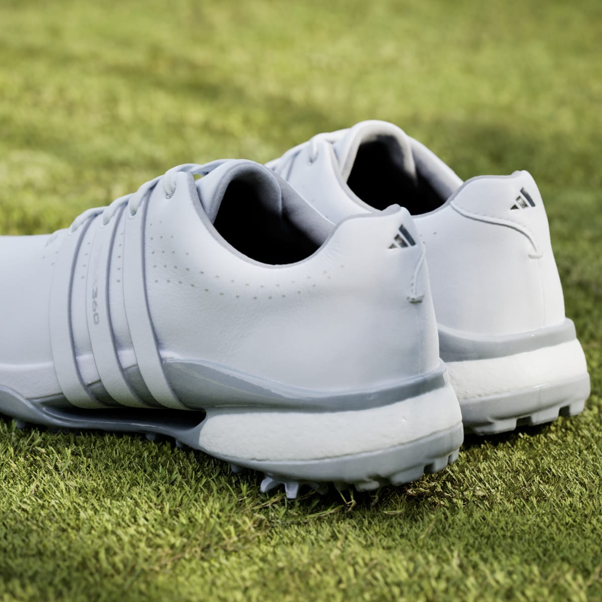 Adidas Women's Tour360 24 Golf Shoes - Cloud White / Cloud White / Silver Metallic - Image 10