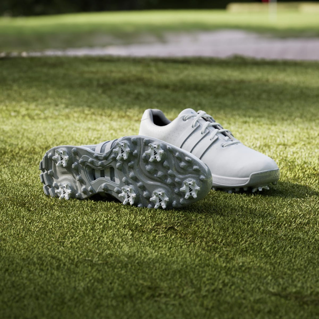 Adidas Women's Tour360 24 Golf Shoes - Cloud White / Cloud White / Silver Metallic - Image 4